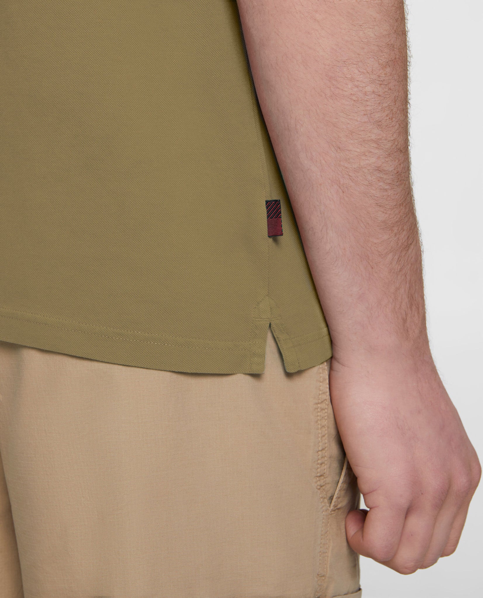 Polo in cotone stretch / Beige - Ideal Moda