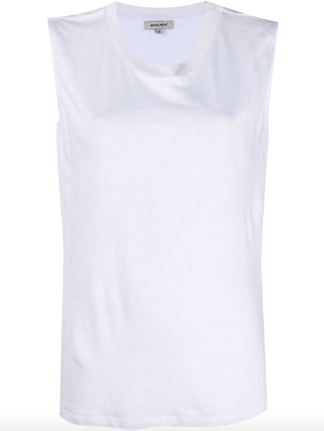 Top Smanicato / Bianco - Ideal Moda