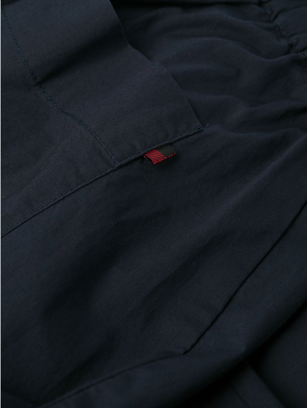 Pantaloni crop a gamba ampia / Blu - Ideal Moda