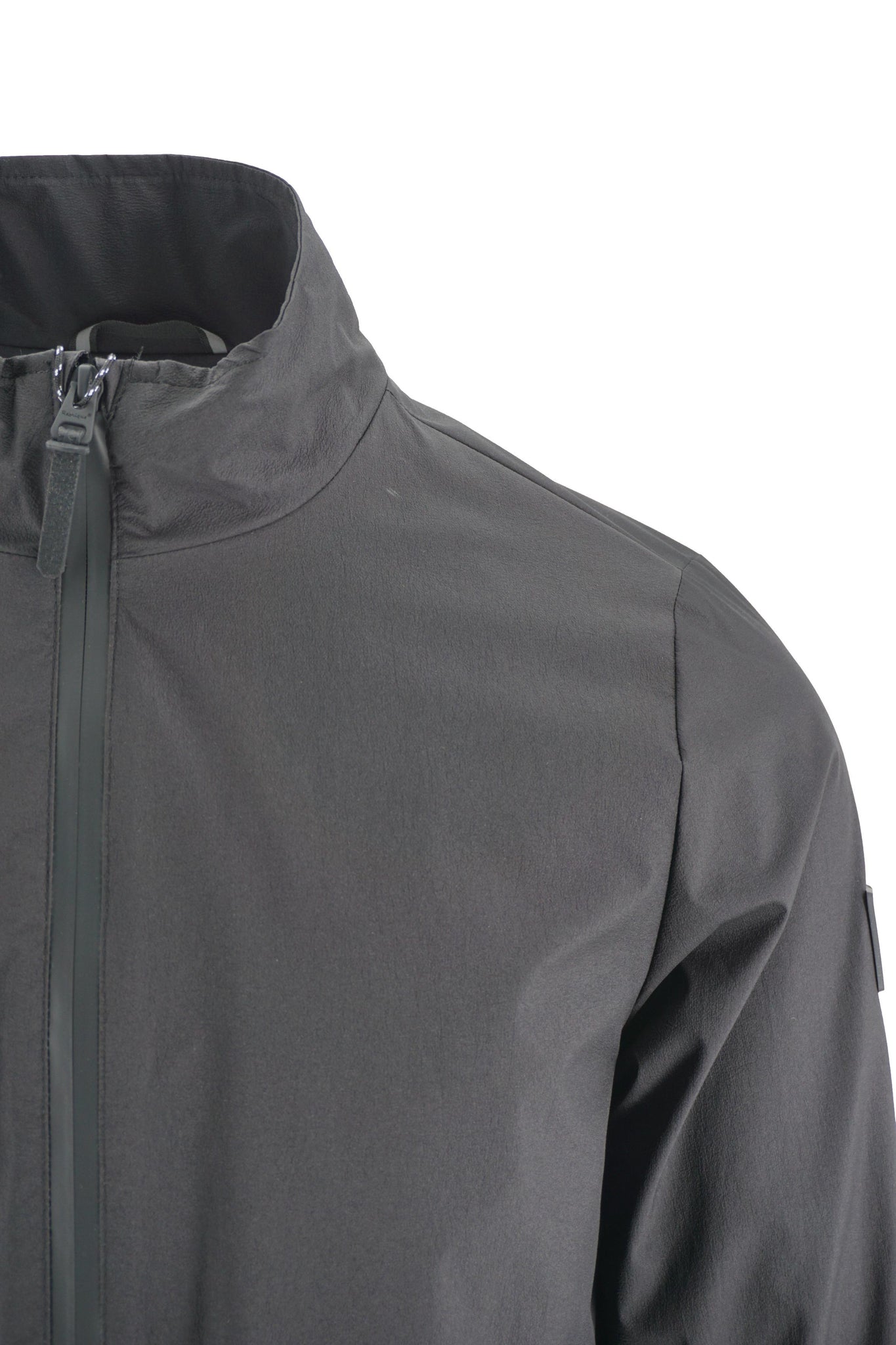 Giubbino Bomber con Logo Refrigue / Nero - Ideal Moda