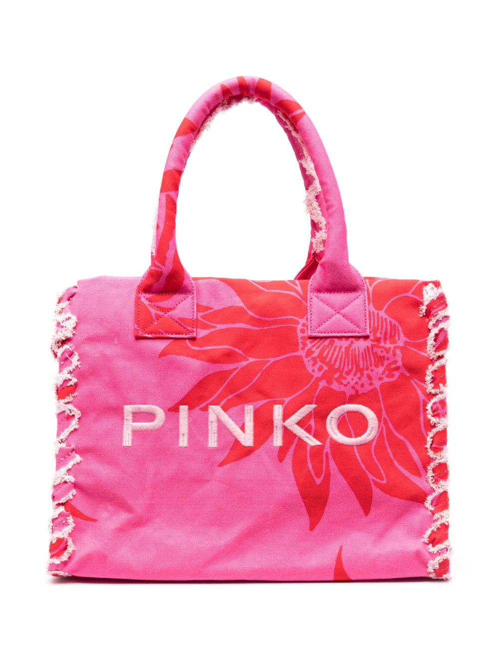 Borsa Shopping Pinko Beach – Canvas Riciclato, Tinta Unita, Spaziosa E Pratica