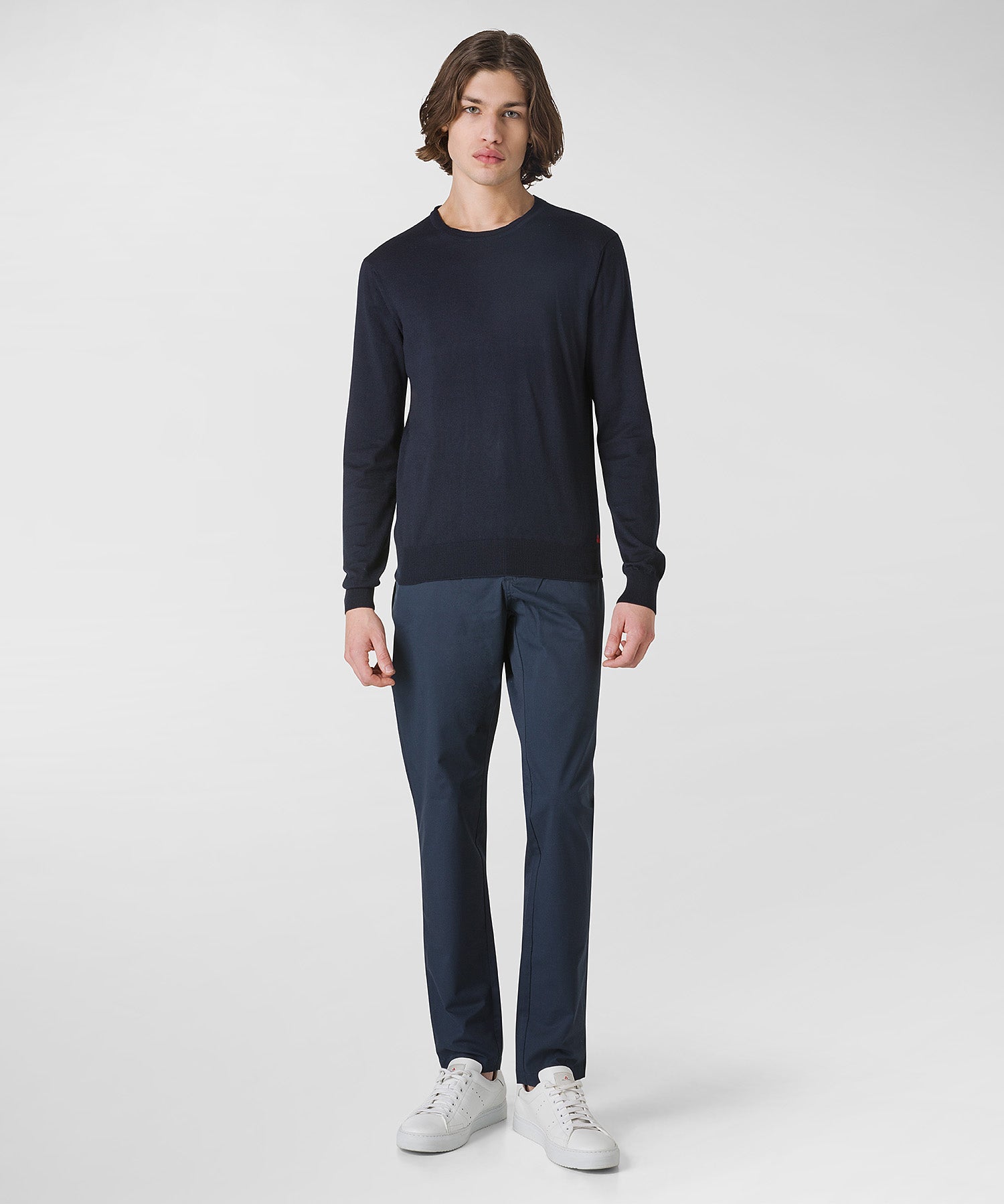 Maglia in Cotone Peuterey / Blu - Ideal Moda