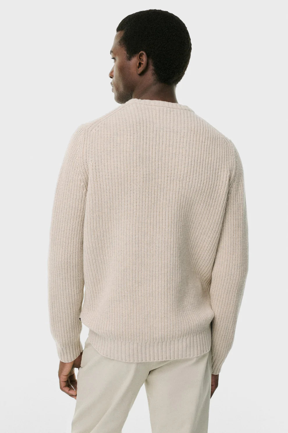 Maglia Girocollo Ecoalf / Beige - Ideal Moda