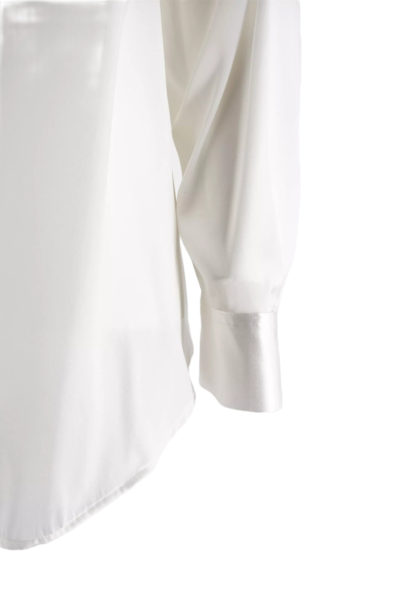 Camicia in Satin di Seta Pinko / Bianco - Ideal Moda