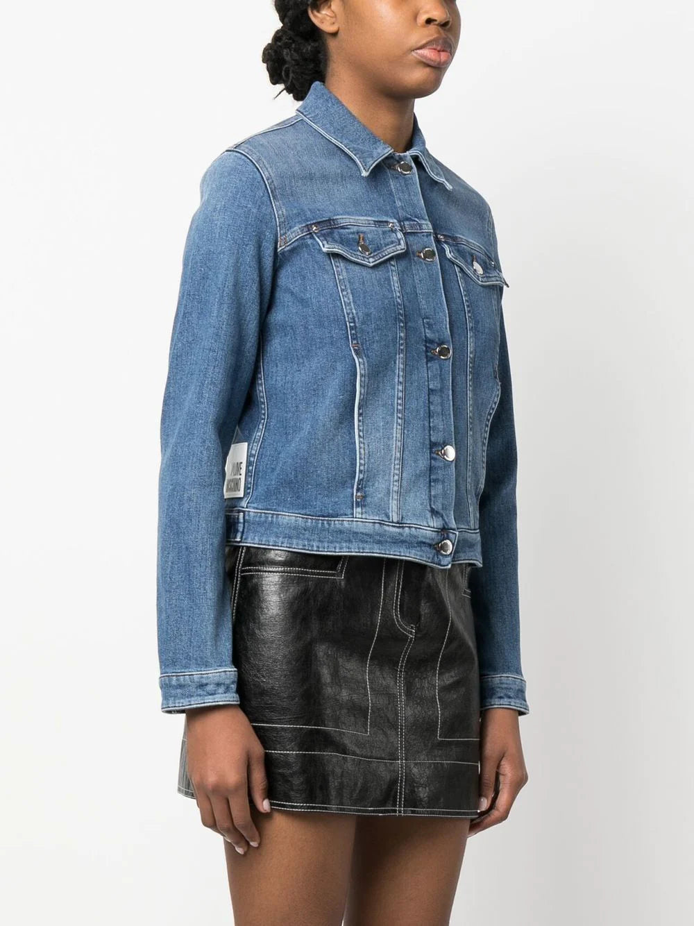 Giacca in Denim Love Moschino / Jeans - Ideal Moda