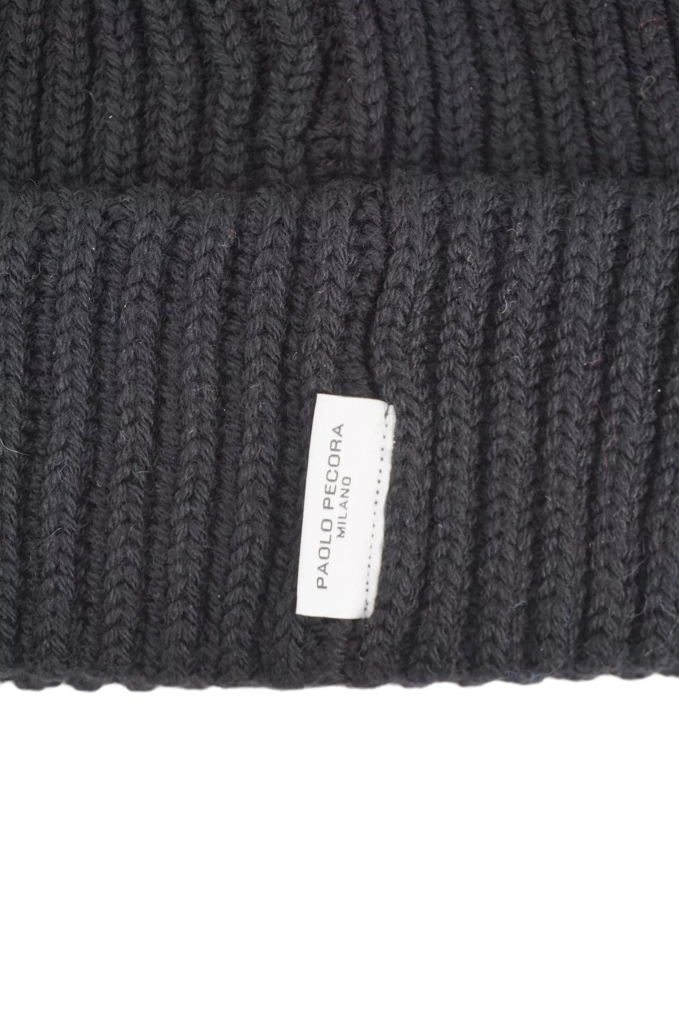 Cappello in Lana Paolo Pecora / Nero - Ideal Moda