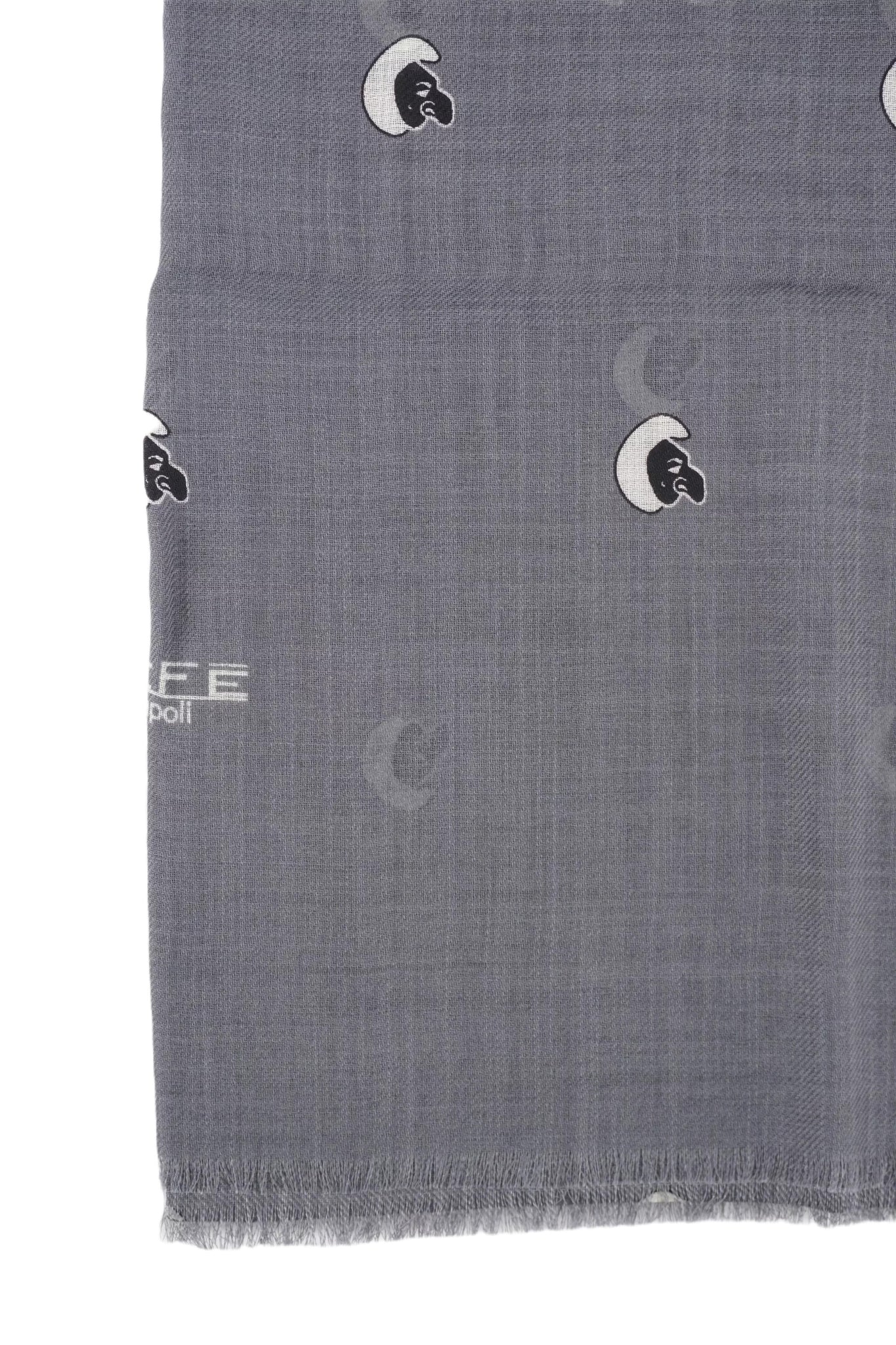 Sciarpa con Fantasia Fefè / Grigio - Ideal Moda