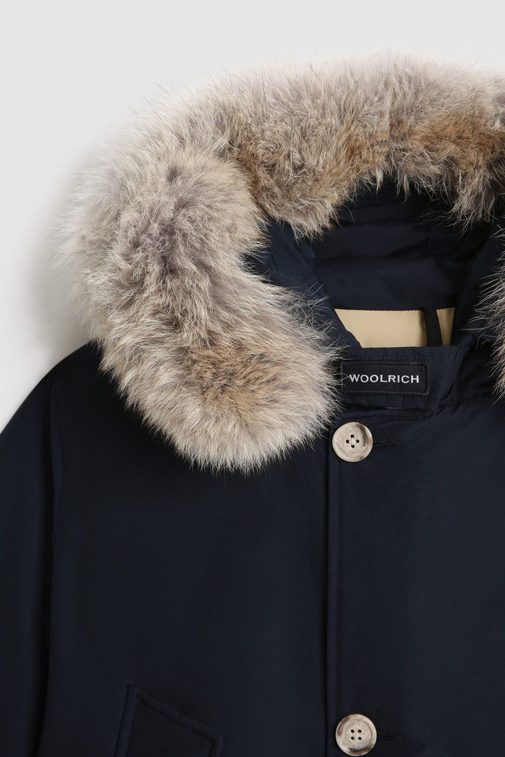 Arctic Parka con pelliccia removibile / Blu - Ideal Moda
