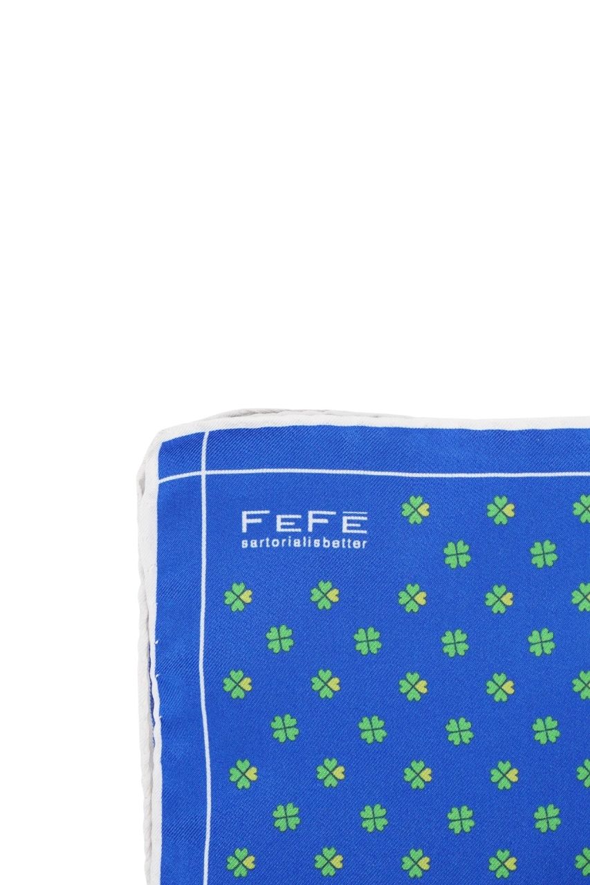Pochette Fefè in Seta / Bluette - Ideal Moda