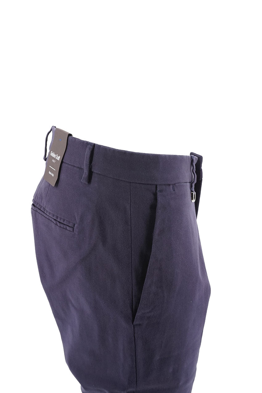 Pantalone Golden Craft in Cotone / Blu - Ideal Moda