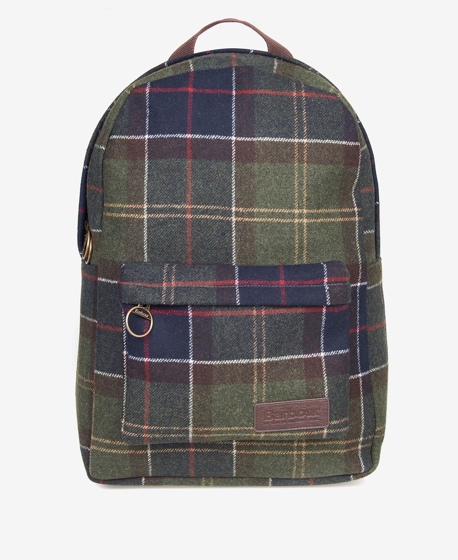 Zaino con Fantasia Barbour / Verde - Ideal Moda