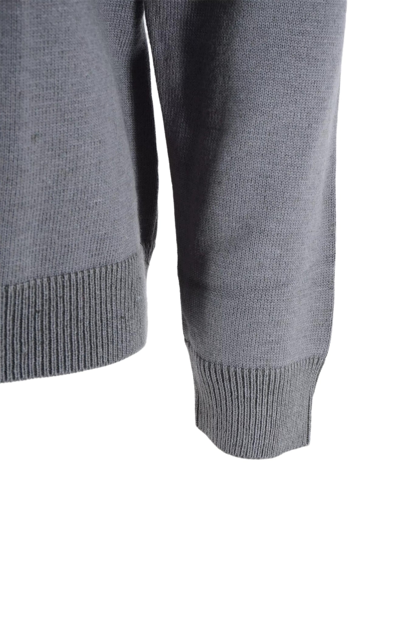 Maglia a Collo Alto con Logo Refrigue / Grigio - Ideal Moda