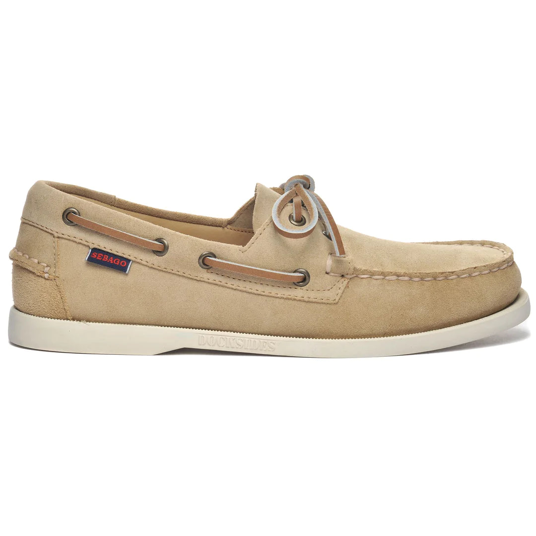 Mocassino Portland in Camoscio Sebago / Beige - Ideal Moda