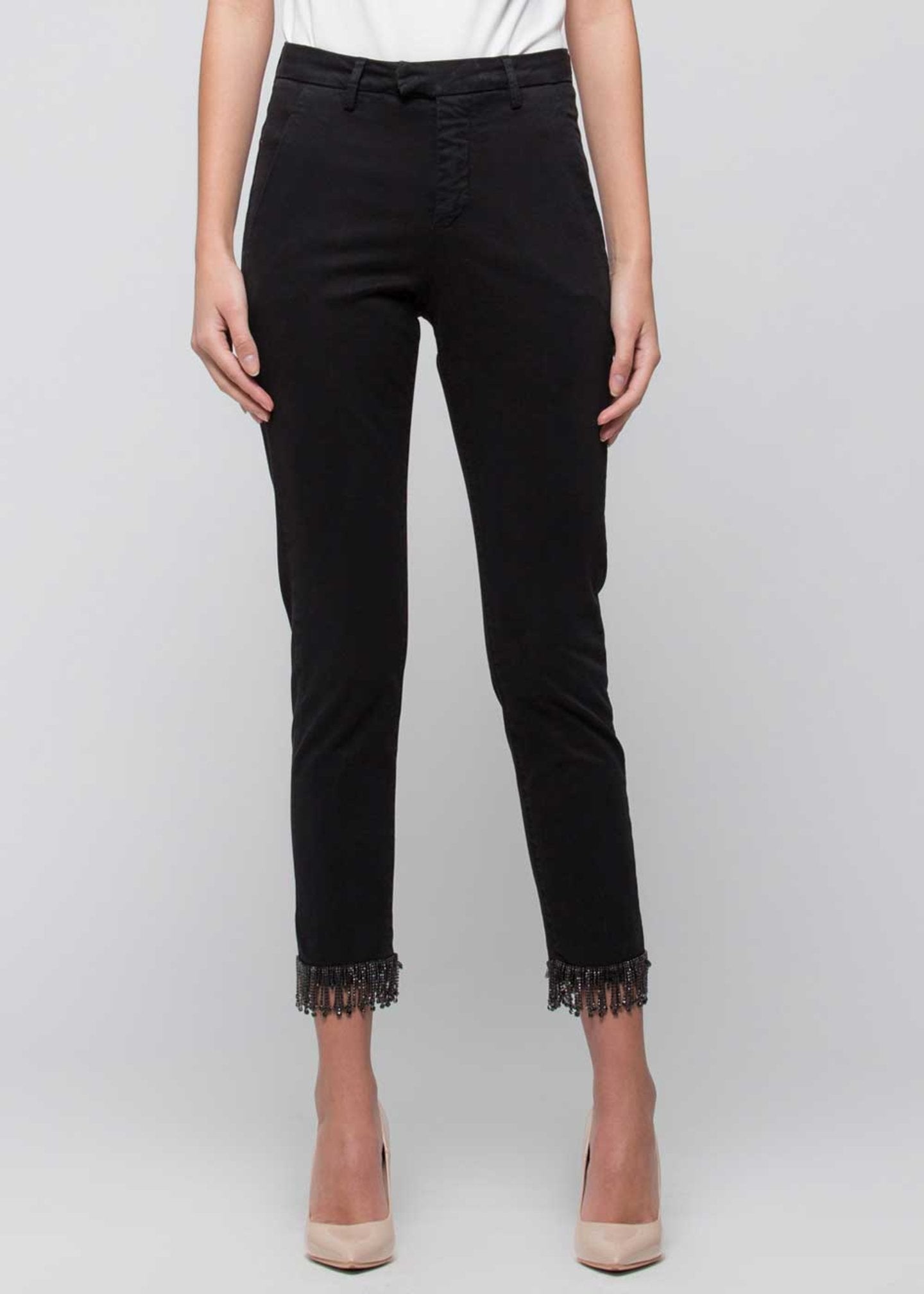 Pantalone Kocca Skinny / Nero - Ideal Moda