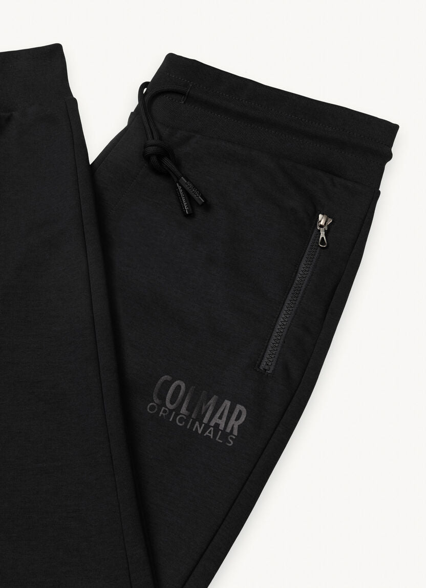 Pantalone Colmar in Felpa / Nero - Ideal Moda