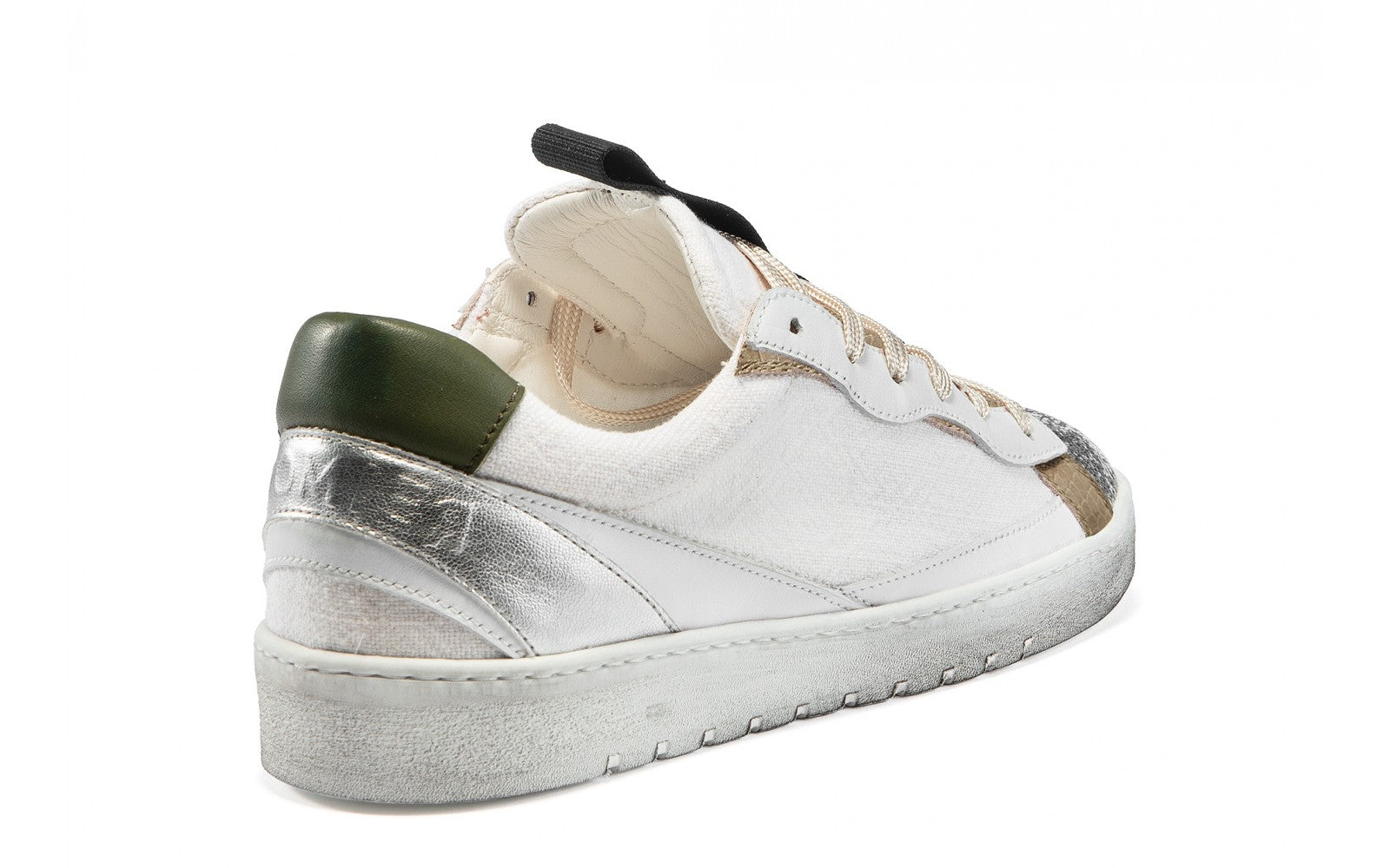 ALPHA Silver Linen / Bianco - Ideal Moda
