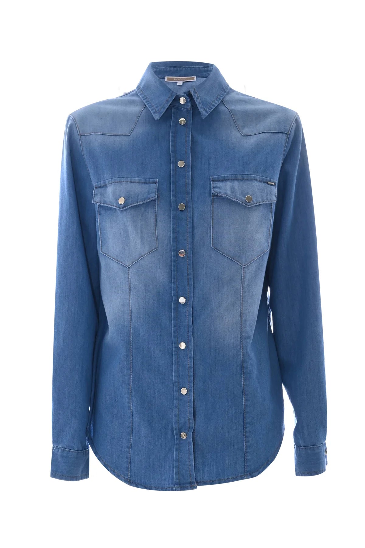 Camicia in Denim Kocca / Jeans - Ideal Moda