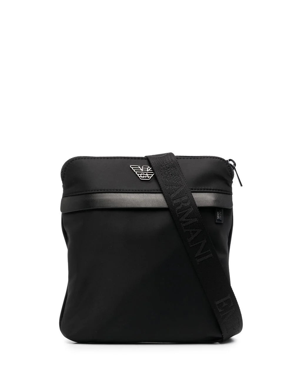 Tracolla con Logo Emporio Armani / Nero - Ideal Moda