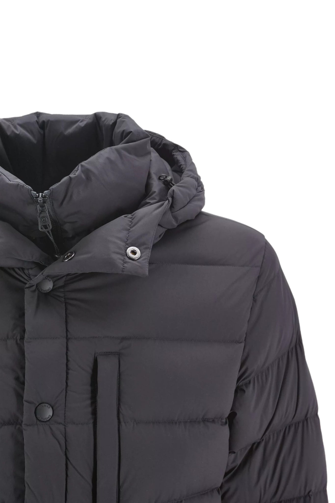 Parka Elasticizzato con Logo Colmar / Nero - Ideal Moda