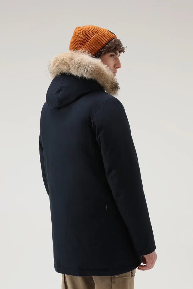 Arctic Parka Woolrich con Pelliccia / Blu - Ideal Moda