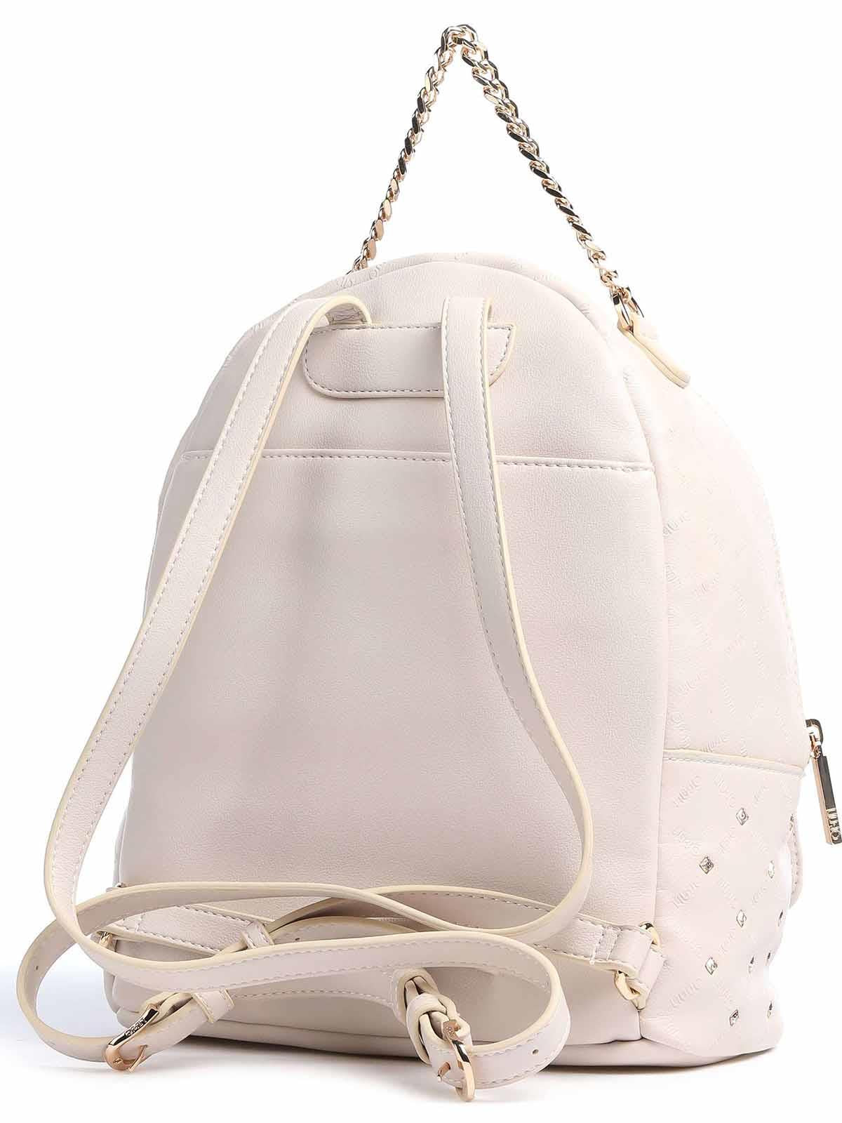 Zaino Liu Jo con Logo / Beige - Ideal Moda