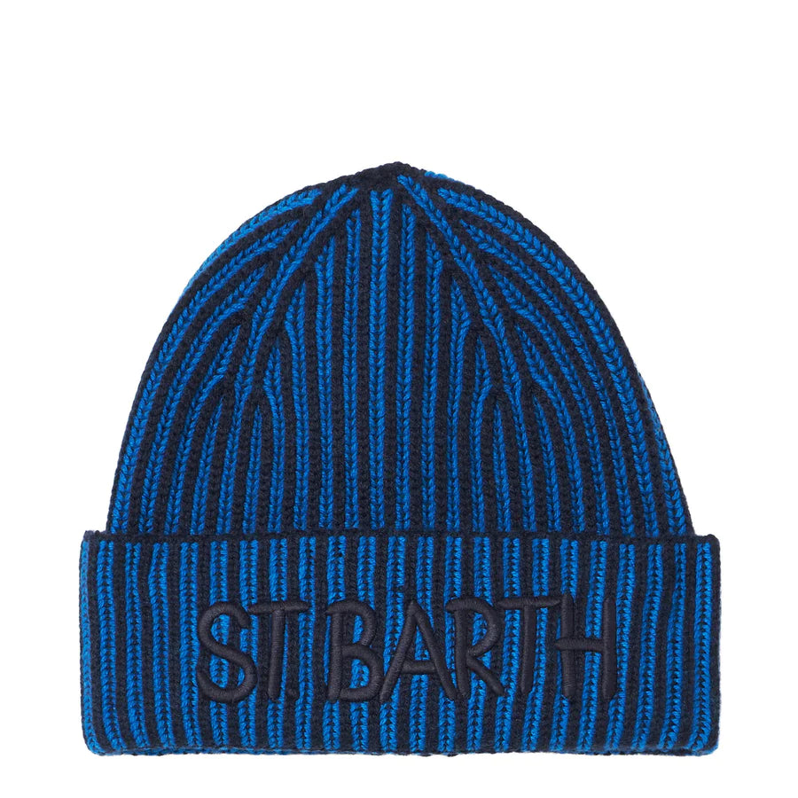 Cappello con Ricamo Mc2 Saint Barth / Bluette - Ideal Moda
