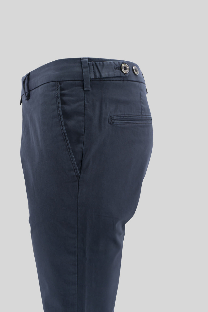 Pantalone Slim Fit / Blu - Ideal Moda