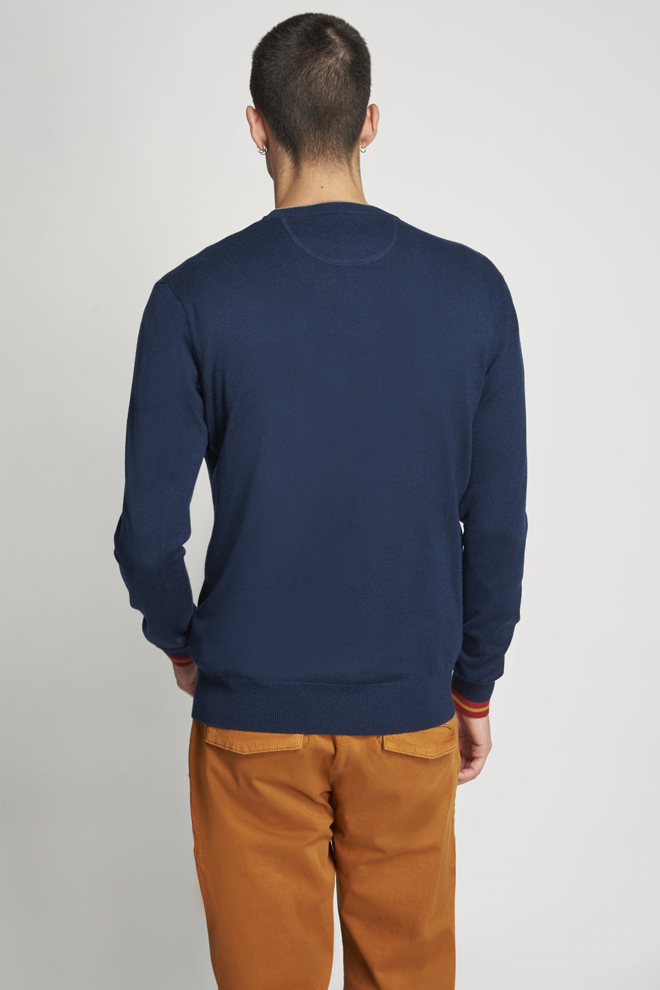Maglia La Martina con logo / Blu - Ideal Moda