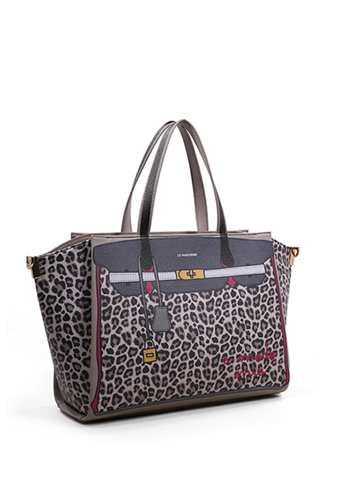 Borsa a Tracolla con Fantasia Le Pandorine / Multicolor - Ideal Moda