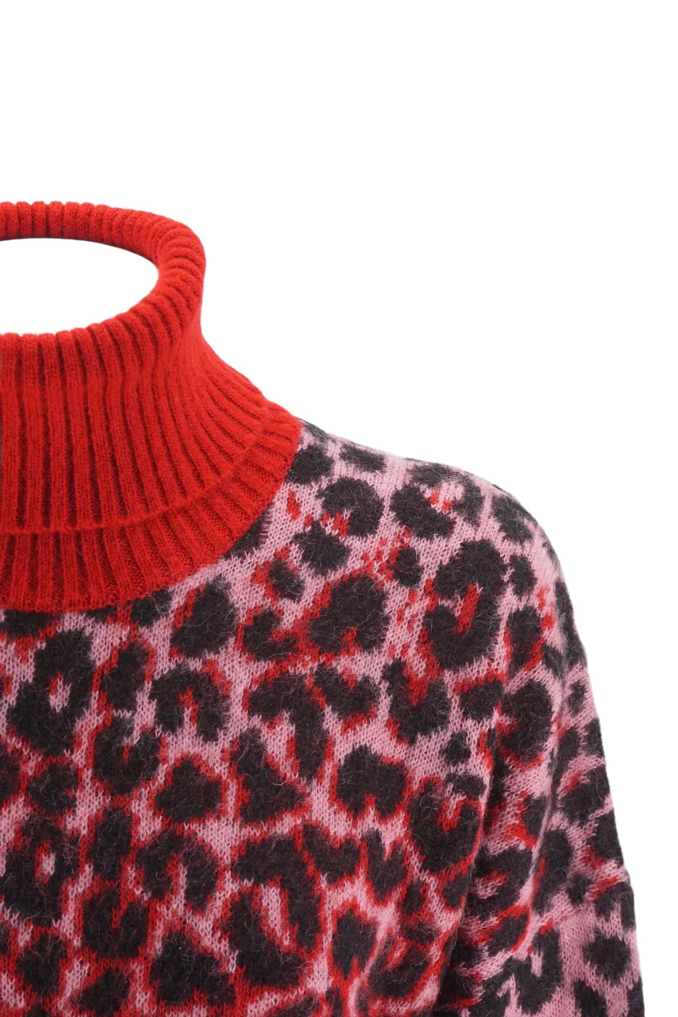 Maglia a Collo Alto Aniye By / Rosso - Ideal Moda