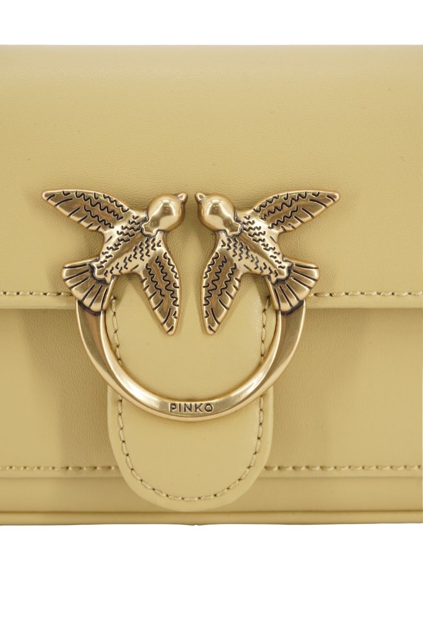 Borsa Pinko Pocket Love Bag / Giallo - Ideal Moda