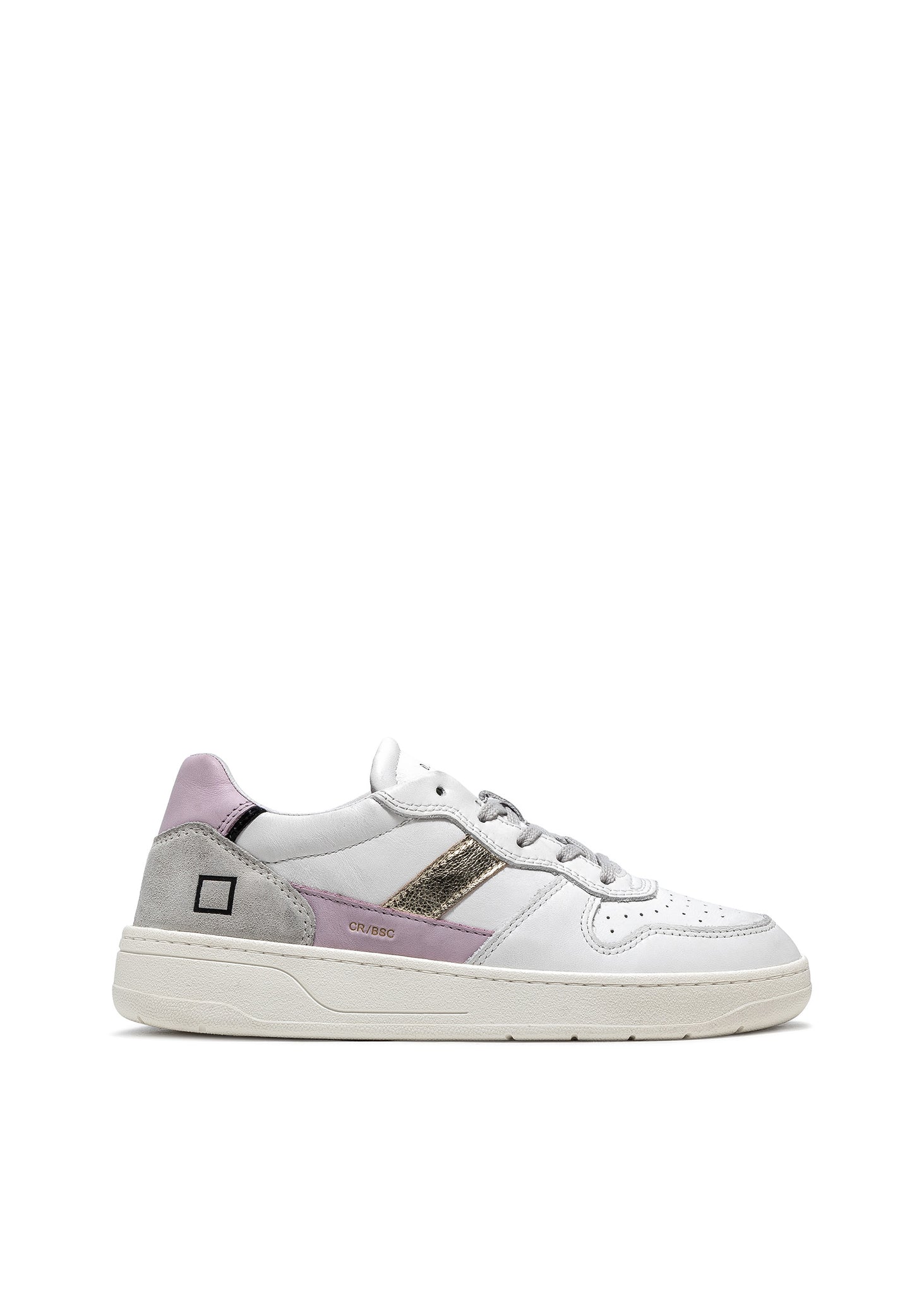 Sneaker DATE in Pelle Court 2.0 / Bianco - Ideal Moda