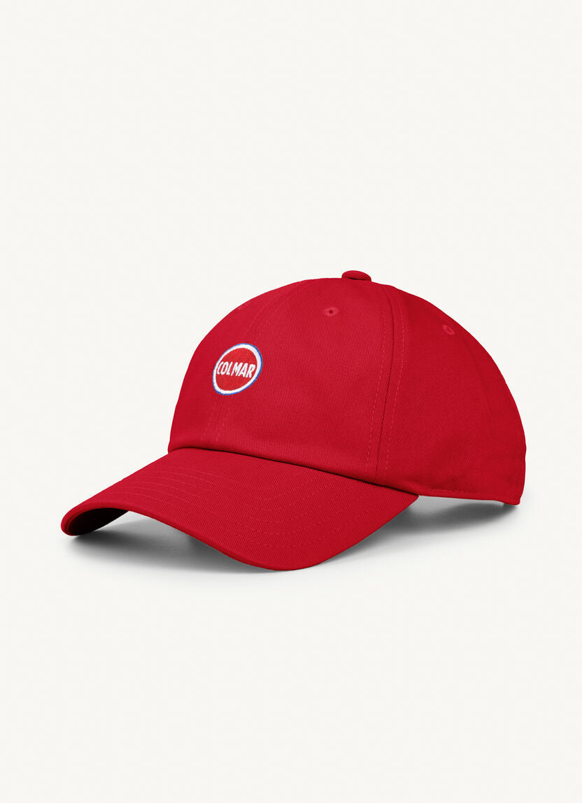 Cappello Unisex con Logo / Rosso - Ideal Moda