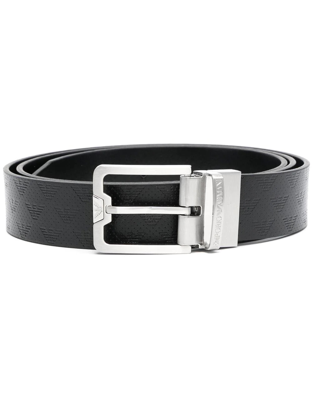 Cintura con Logo Emporio Armani / Nero - Ideal Moda