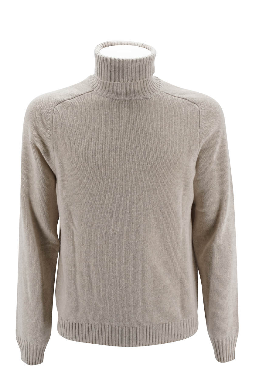 Maglia Heritage collo alto / Grigio - Ideal Moda
