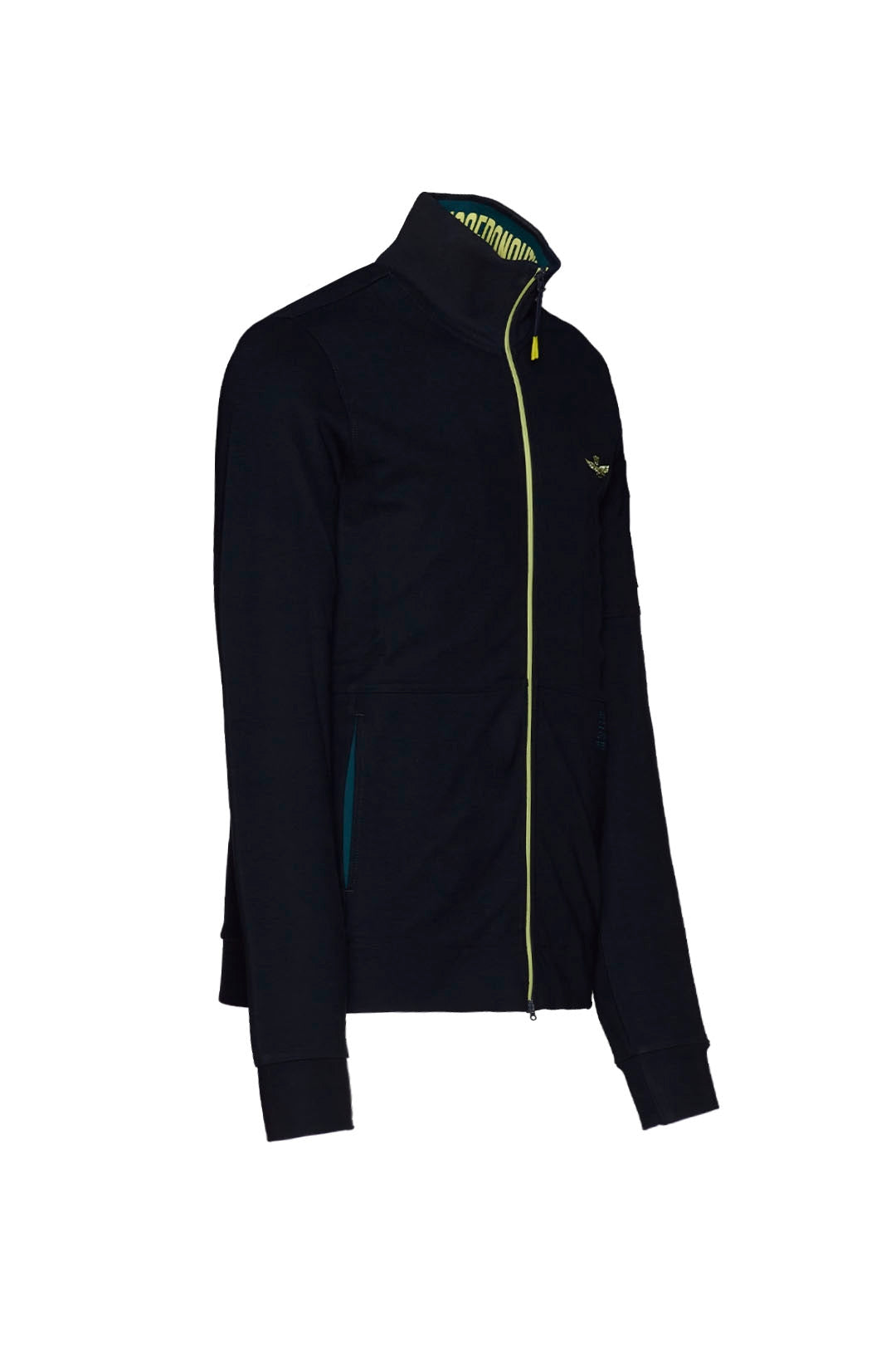 Felpa Aeronautica Militare in Interlock  / Blu - Ideal Moda