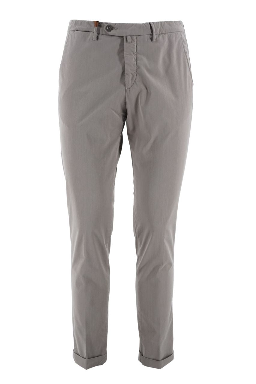 Pantalone Bsettecento in Cotone / Grigio - Ideal Moda