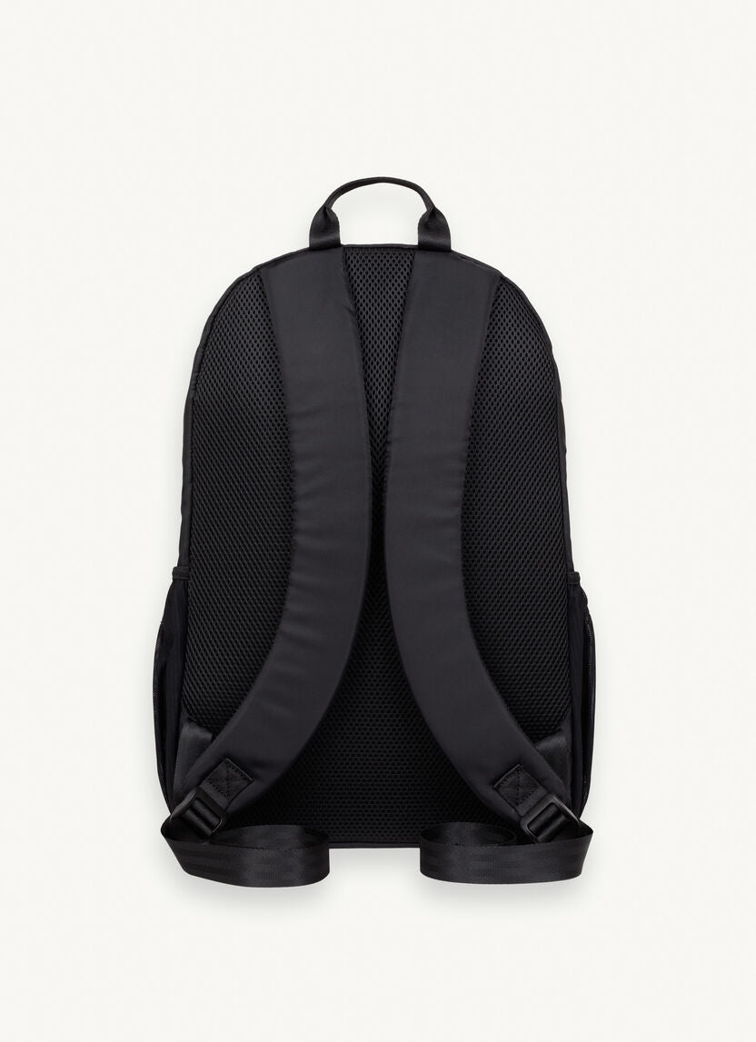 Zaino in poliestere riciclato / Nero - Ideal Moda