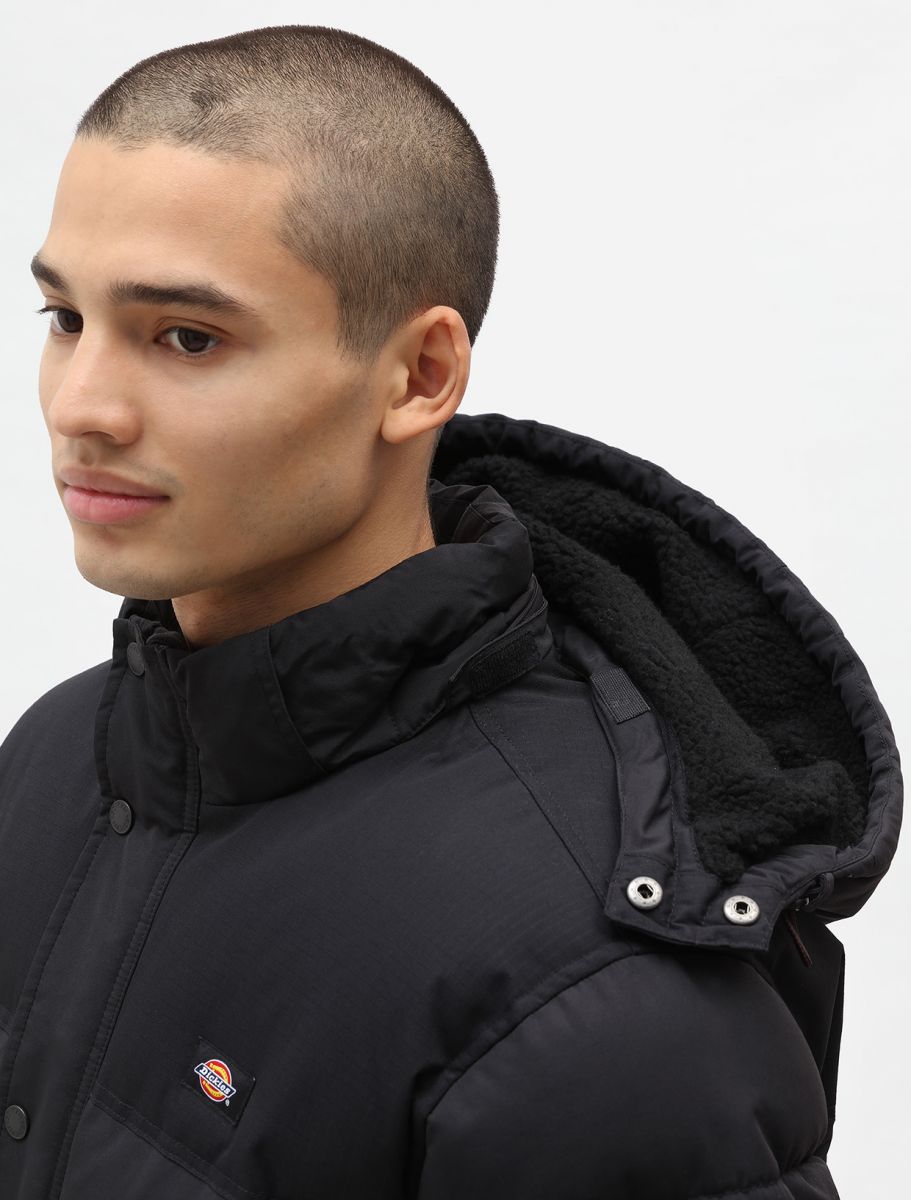 Giubbino Dickies Glacier View Coat / Nero - Ideal Moda