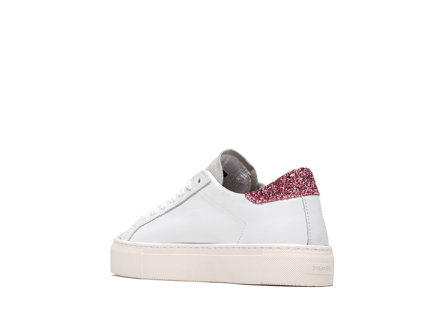 Vertigo Calf White-Rose / Bianco - Ideal Moda