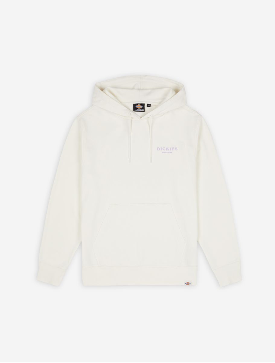 Felpa Oatfield con Logo Dickies / Bianco - Ideal Moda