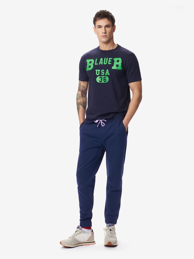 Pantalone Blauer in Felpa / Blu - Ideal Moda
