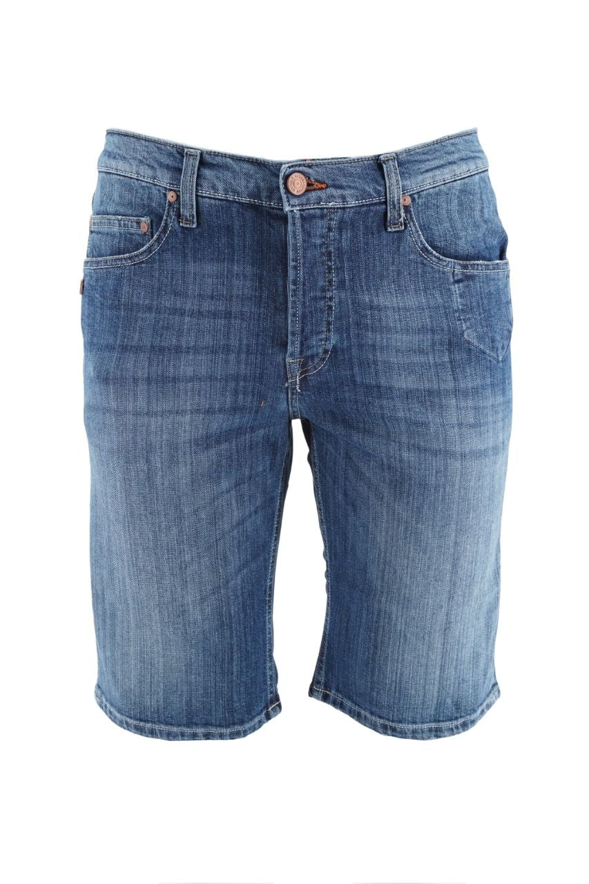 Pantaloncino Daniele Alessandrini in Denim / Jeans - Ideal Moda