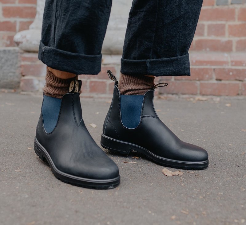 Stivaletto in Pelle Blundstone / Nero - Ideal Moda