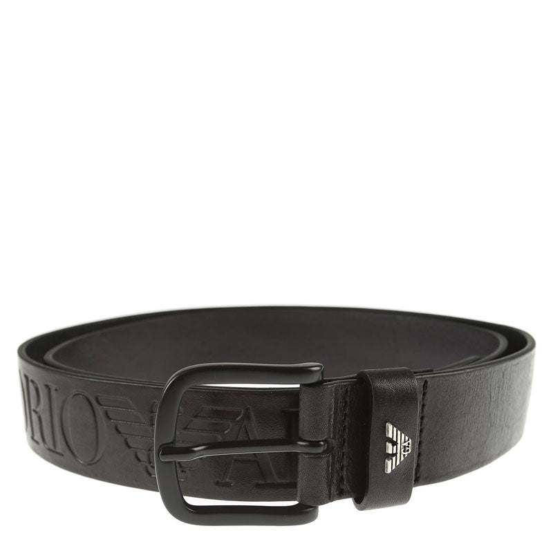 Cintura con Placca Emporio Armani / Nero - Ideal Moda