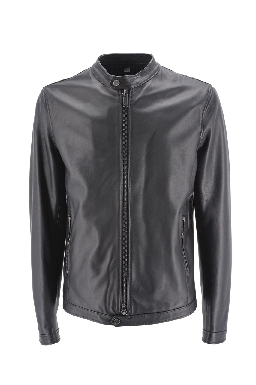Giubbino Tagliatore in pelle / Marrone - Ideal Moda