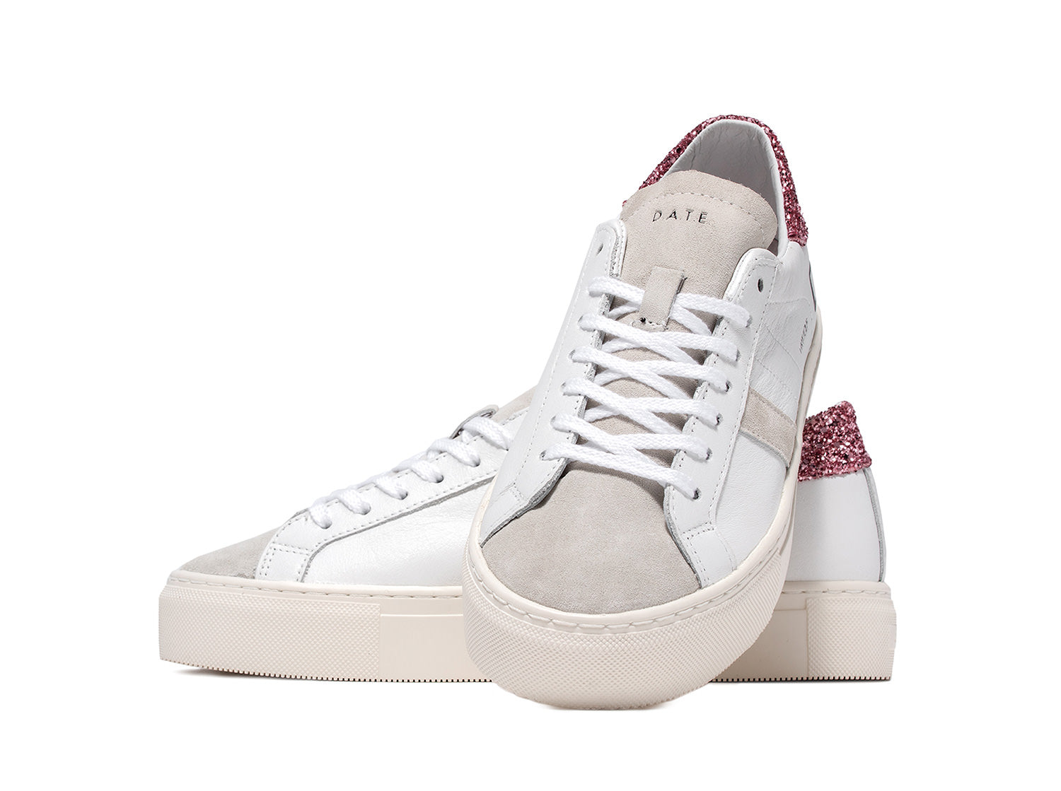 Vertigo Calf White-Rose / Bianco - Ideal Moda