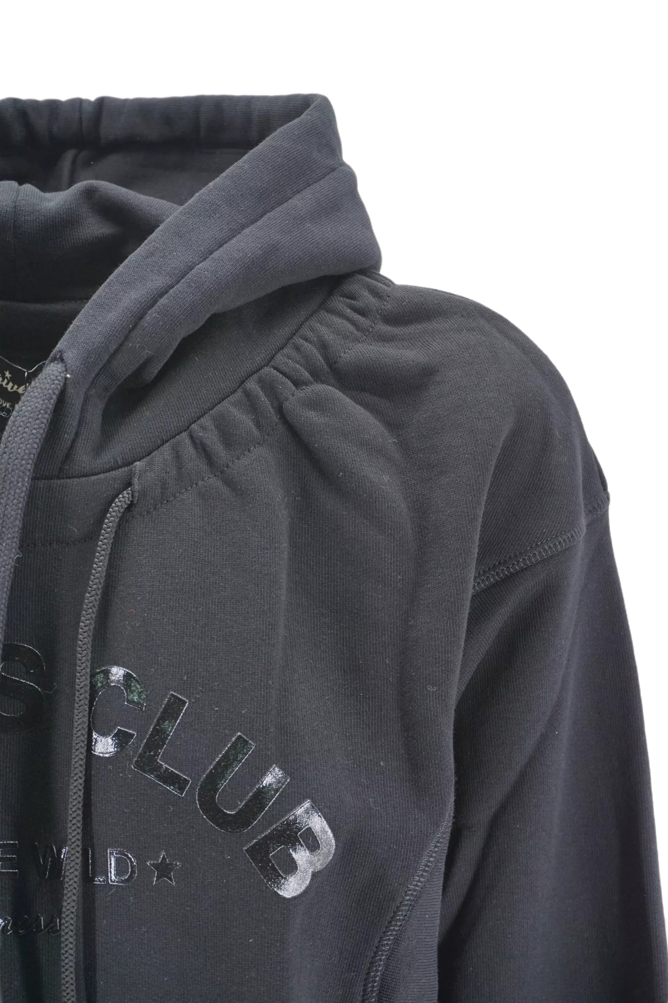 Felpa con Logo Frontale 4Giveness / Nero - Ideal Moda