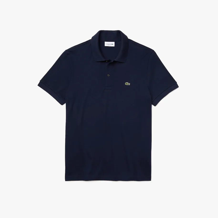 Polo Lacoste in cotone Pima / Blu - Ideal Moda