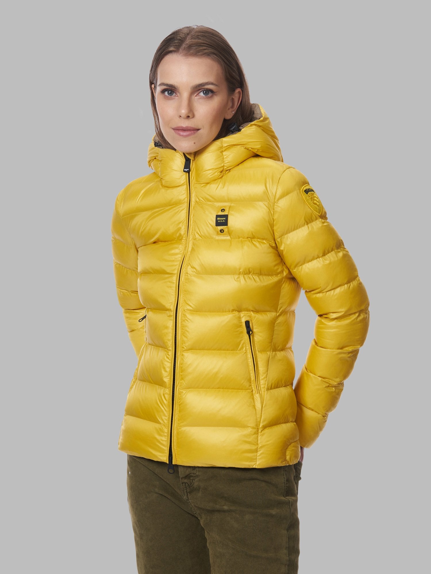 Piumino Blauer / Giallo - Ideal Moda